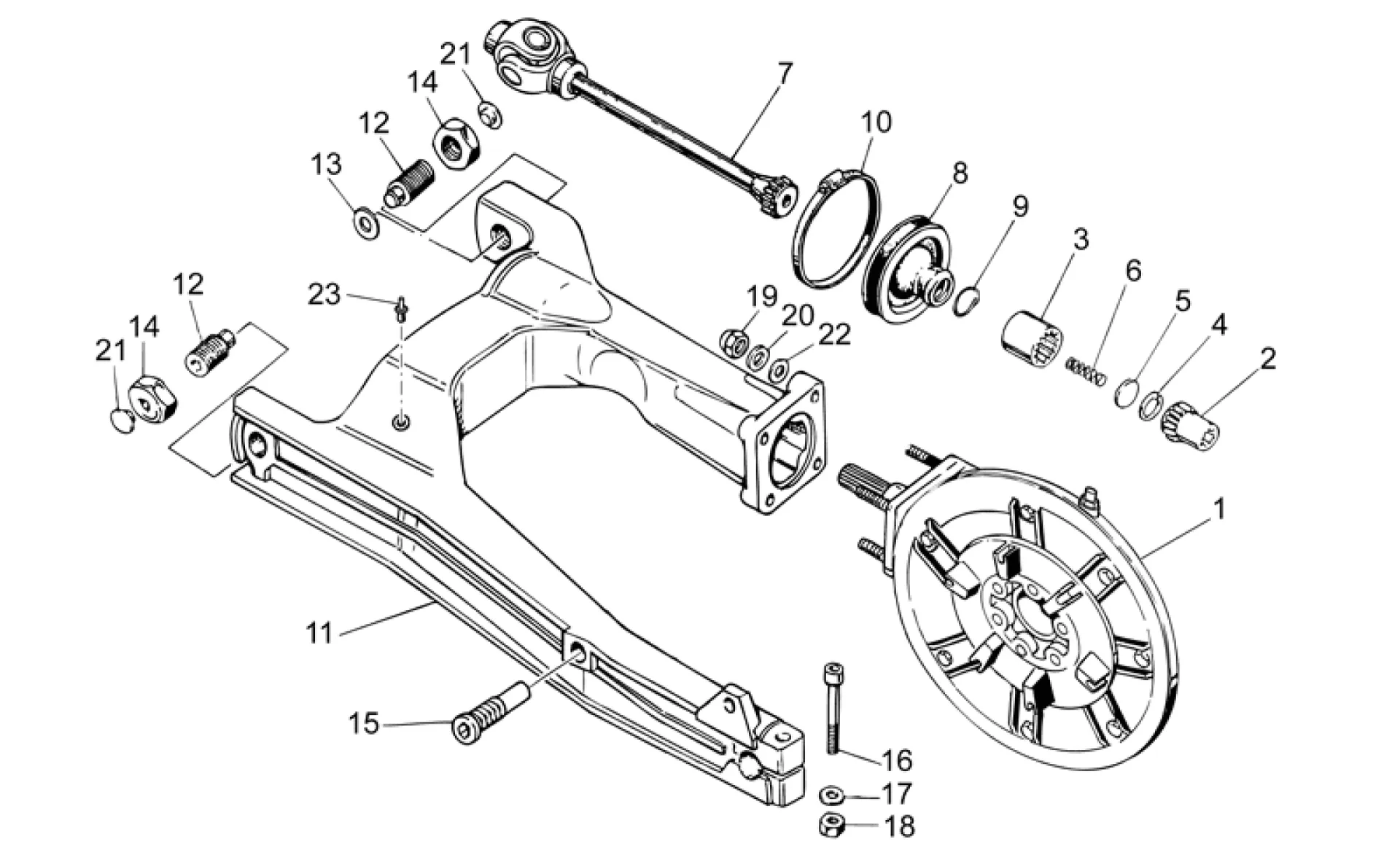 Transmission cpl. I