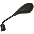 ADAPTABLE REAR-VIEW MIRROR PIAGGIO 125-250-300 X7 2008>/GILERA 125-300-500 NEXUS 2008>/APRILIA 125-300 SR MAX 2011> LEFT BLACK (CE APPROVED) -P2R