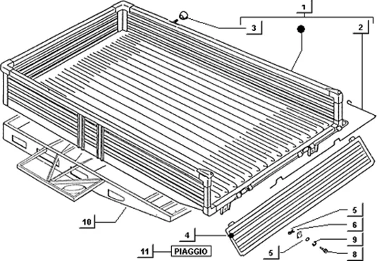Plateau basculant