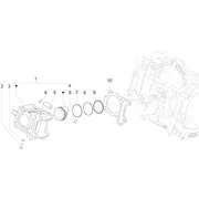 Groupe cylindre-piston-axe