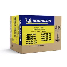CHAMBRE A AIR 16'' 120/90-16, 130/90-16, 140/90-16, 150/80-16, 160/80-16 MICHELIN 16MI2 VALVE TR4