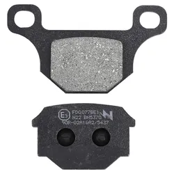 PLAQUETTE DE FREIN NEWFREN POUR RIEJU 50 MRT 2009>2012 AR / PEUGEOT 50 XR7 AR / APRILIA 125 RS4 2011>2014 AR / DERBI 125 GPR 2009>2014 AR (FD0077BE) (ELITE ORGANIQUE)