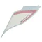 DECAL- RIGHT TAIL FAIRING NUMBER PLATE "PIAGGIO GENUINE PART" APRILIA 1000 RSV-4 -2H000798
