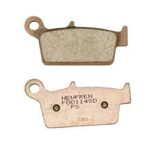 BRAKE PAD SET NEWFREN FOR GAS GAS 300 EC 2000>2010 REAR/SUZUKI 250 RM 1996>2008 REAR/YAMAHA 250 WR X 2008>2013 REAR, 125 YZ 1998>2002 REAR (L 75 mm - H 36 mm - P 10.5 mm) (FD0114SD) (DIRT SINTERED METAL)