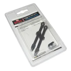 TUBELESS VALVE PRESTA P2R COLORI BLACK 60 mm (SOLD AS A PAIR CARDED)