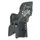 PORTE BEBE/SIEGE ENFANT ARRIERE POLISPORT A FIXER SUR PORTE BAGAGE FIXATION ETAU JOY NOIR COUSSIN GRIS (9 A 22Kgs) HOMOLOGUE EN 14344