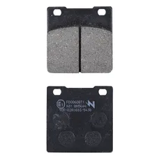 BRAKE PAD SET NEWFREN FOR SUZUKI 600 GSF BANDIT 1995>2004 REAR, 650 SV 1999>2002 REAR, 750 GSX F 1989>2006 REAR (L 53 mm - H 53 mm - P 9 mm) (FD0060BT) (TOURING ORGANIC)