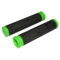 GRIP MTB PROGRIP 808 BLACK/GREEN FLUORESCENT Ø22 mm L120MM (PAIR)