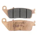 PLAQUETTE DE FREIN BREMBO POUR YAMAHA 125 XMAX 2010>2023 AV, 400 XMAX 2013>2016 AV, 125 X-CITY 2008>2013 AV (SCOOTER METAL FRITTE) -07096XS