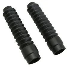 SOUFFLET DE FOURCHE CYCLO DIAM INT 27 ET 32mm - LONGUEUR 200mm ADAPTABLE MBK/MOTOBECANE 89/881 (PAIRE) -SELECTION P2R