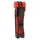 ANTIVOL VELO PLIABLE/PLIANT A CLE NEWTON EPAIS 6 mm LONG 85 cm ROUGE TYPE COUTEAU (INCLUS SUPPORT FIXATION, 2 CLES)