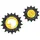 DERAILLEUR JOCKEY WHEEL AOPW TRIPEAK 14-18 TEETH CERAMIC 12X1-SPEED SRAM T TYPE OR (SET OF 2) (WARRANTY 4 YEARS)