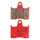 BRAKE PAD SET BREMBO FOR KAWASAKI 1400 ZZR 2006>2019> REAR, 1400 GTR 2007>2016 REAR, 750 ZX-7RR NINJA 1996>2002 REAR/HONDA 1300 CB 1997>2003 REAR, 750 SHADOW 2024> REAR (ROAD SINTERED METAL) -07KA21SP