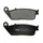 BRAKE PAD SET NEWFREN FOR KAWASAKI Z750 2007>2012, Z800 2013>2016 FRONT/TRIUMPH 675 STREET TRIPLE 2008>2017AV/HONDA 125 FORZA 2015> FRONT (L 39 mm - H 102 mm - P 8.3 mm) (FD0132BT) (TOURING ORGANIC)