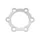 SPACER/RONDELLE FOR DISC 6 HOLES STAINLESS STEEL 304L THICKNESS 2 mm