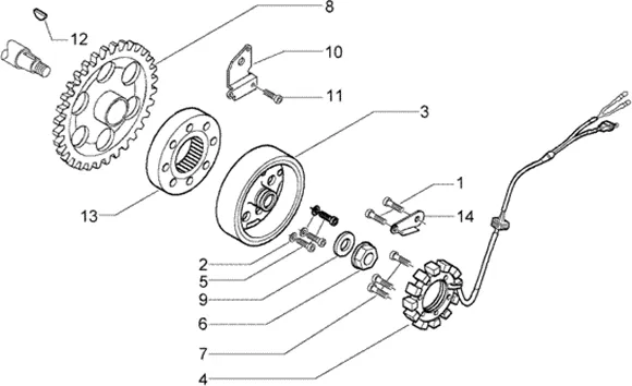 Volant Magnetique