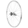 CITY WHEEL BRAKE SHOE TORPEDO REAR 26" RIM ALUMINIUM HUB STEEL RETROPEDALAGE 1-SPEED WITH SPROCKET (COASTER BRAKE) RIM 21C (35-559)