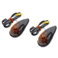 ECLAIRAGE DECO VICMA GOUTTE D'EAU FUME/CARBONE AMPOULE ORANGE (L 65mm / H 32mm / L 23mm) (PAIRE) **