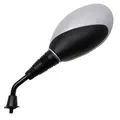 ADAPTABLE REAR-VIEW MIRROR KEEWAY 50 FOCUS, HURRICANE, 125 F-ACT, FOCUS/MBK 125 DOODO/YAMAHA 125 TEOS GREY/BLACK LEFT M8/125 (CE APPROVED) -VICMA