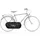 HOUSSE DE PROTECTION TRANSMISSION VELO M-WAVE NOIR (CHAINE/PEDALIER/CASSETTE)