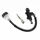 ADAPTABLE 50CC GEARED MOTORCYCLE BRAKE MASTER CYLINDER BETA 50 RR 2011>/APRILIA 50 RX 1999>2005/GENERIC 50 TRIGGER 2006>2018/KSR 50 TRX 2015>2020 REAR BLACK (WITH RESERVOIR) -P2R