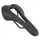 SELLE NEWTON VTT / GRAVEL NOIR ERGOMETRIC AVEC TROU CENTRAL 269x140mm RAIL ACIER NOIR