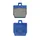 PLAQUETTE DE FREIN POLINI POUR MBK 50 NITRO 1997> AR, 50 STUNT AV / YAMAHA 50 AEROX 2004> AR, 50 SLIDER AV (L 45.5mm - H 52.4mm - P 7mm) (174.0016) (FOR RACE)