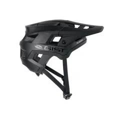 CASQUE VELO ADULTE GIST VTT SCRUB NOIR IN-MOLD TAILLE 56-62 REGLAGE MOLETTE FERMETURE BOUCLE MAGNETIQUE