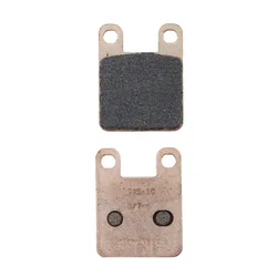 BRAKE PAD SET CL BRAKES FOR DERBI 50 SENDA FRONT/REAR/APRILIA 50 RS 2006> REAR/BETA 50 RR/PEUGEOT 50 TKR FRONT, TREKKER FRONT, LUDIX FRONT/GILERA 50 SMT FRONT/REAR (AJP) (1 SET OF 2 BRAKE PADS) (3015 SC)