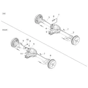 Rear brakes pipes 