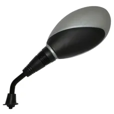 ADAPTABLE REAR-VIEW MIRROR YAMAHA 125 TEO'S 2000>/MBK 125 DOODO 2000> LEFT BLACK (CE APPROVED) -P2R SELECTION 