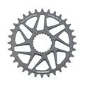 MTB CHAINRING DIRECT MOUNT BOOST FOR SHIMANO FC-M9100/M9120/M9130 STRONGLIGHT SINGLE ALUMINIUM HT3 GREY 32T - 12-SPEED