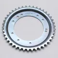 ADAPTABLE MOPED REAR SPROCKET MBK 51 WHEEL ALUMINIUM GRIMECA 42 DTS (BORE 98 mm) 10 HOLES -P2R SELECTION