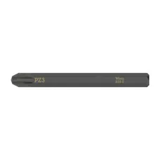 EMBOUTS/LAMES INTERCHANGEABLES DE TOURNEVIS A FRAPPER WERA 855 S 1/4 CRUCIFORME POZIDRIV PZ3 L 70 mm (VENDU A L'UNITE)) -MARQUE ALLEMANDE POUR LES ATELIERS