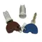 SET OF CLES WITH BARILLET OEM PIAGGIO 125 LIBERTY 2014, VESPA PRIMAVERA 2013 >, VESPA SPRINT 2014 >, VESPA-S 2012 > 3V-1B005661