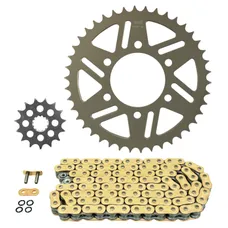 KIT CHAINE ADAPTABLE KAWASAKI 1000 Z1000 ABS 2010>2013 520 15x42 (DIAM COURONNE 80/104/10.5) (DEMULTIPLICATION ORIGINE) -AFAM