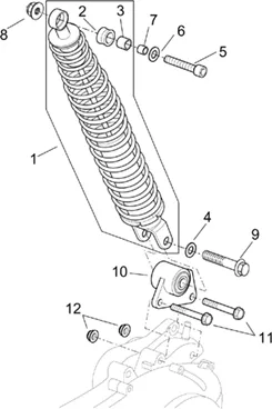 Suspension arriere