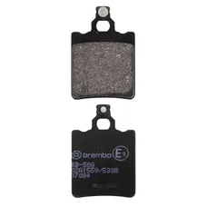 BRAKE PAD SET BREMBO FOR APRILIA 50 RS REPLICA 2000>2005 REAR, RX RACING 2004>2006 REAR, RX 1990>2005 REAR (SCOOTER CARBON CERAMIC) -07084CC
