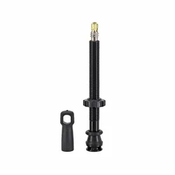 TUBELESS VALVE PRESTA NEWTON COLORI BLACK 60 mm 4 HOLES FOR DIFFUSION PREVENTIF (SOLD INDIVIDUALLY) - SUPPLIED WITH REMOVAL TOOL VALVE CORE