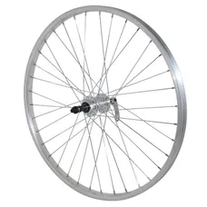 MTB WHEEL BRAKE SHOE LOCKING 24" ALUMINIUM REAR HUB ALUMINIUM FREEWHEEL 7/6-SPEED RIM 21C