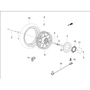 Roue avant