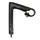 ROAD STEM/FIXIE NEWTON TO PLONGEUR 22,2 BLACK L 100 mm (CARDED)