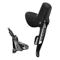 FREIN A DISQUE ROUTE SRAM 11V. RIVAL DROIT NOIR DURITE 1800MM - LEVIER/MANETTE AVEC ETRIER FLATMOUNT