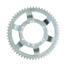 ADAPTABLE MOPED REAR SPROCKET PEUGEOT 103 WHEEL SPOKES STEEL 56 DTS (BORE 94 mm) 10 HOLES -P2R SELECTION