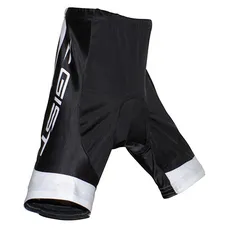 CYCLING SHORTS GIST JUNIOR WITHOUT BIB STRAPS BASE COOLMAX BLACK/WHITE 8/10 YEARS - 8113