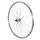 TREKKING WHEEL/CITY BRAKE SHOE 700 X 28 - 35 REAR RIM AND HUB ALUMINIUM AXLE PLEIN FREEWHEEL 1-SPEED (SOLD WITH NUT 10X100) RIM 19C