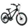 CONVENTIONAL BICYCLE MTB 20 LEADER FOX GAMP 2026 GARCON BLACK 6-SPEED (SIZE CHILDREN'S 120 TO 135 cm)