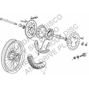 Roue arrière