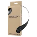 HANDLEBAR TAPE/HANDLEBAR NEWTON BLACK EFFETS WHITE WITH BOUCHONS (SUPER RESISTANTE AND CONFORTABLE)