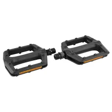 PEDAL BMX NEWTON RESIN BLACK 9/16" 112X105X25MM (PAIR)
